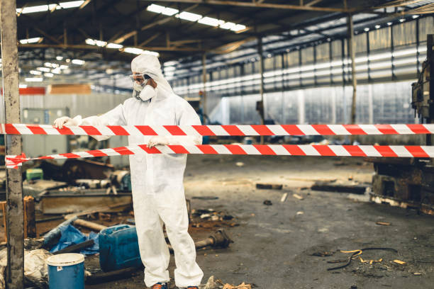 Professional Biohazard technician working in Newburg, MD